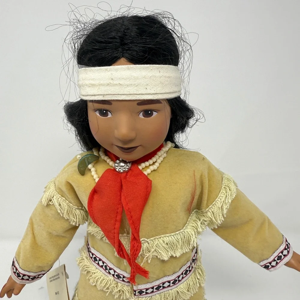 Native American Doll Shadow Cougar‎ Apache Brave Collector Doll with Tag